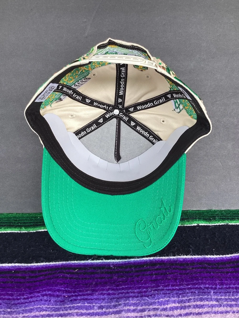 Woodngrail Oregon Ducks Autzen Stadium Stitched SnapBack Hat NWT
